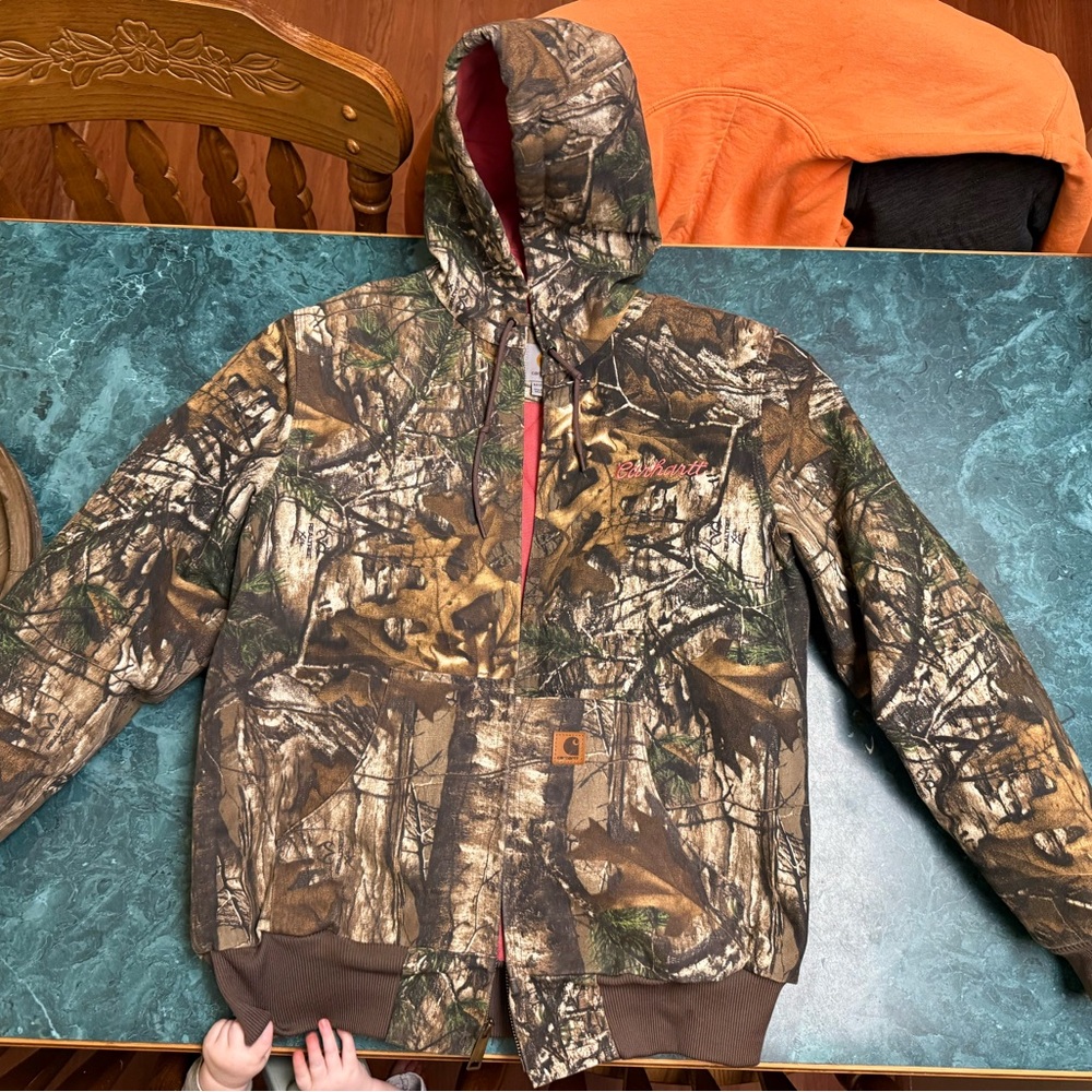 Carhartt Camouflage Puffer Jacket